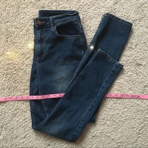 H&M Skinny Ankle High Waist Denim